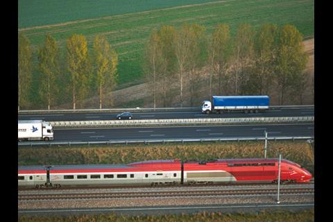 Thalys provides eight trains per day from Amsterdam to Brussels with onward connections for London.